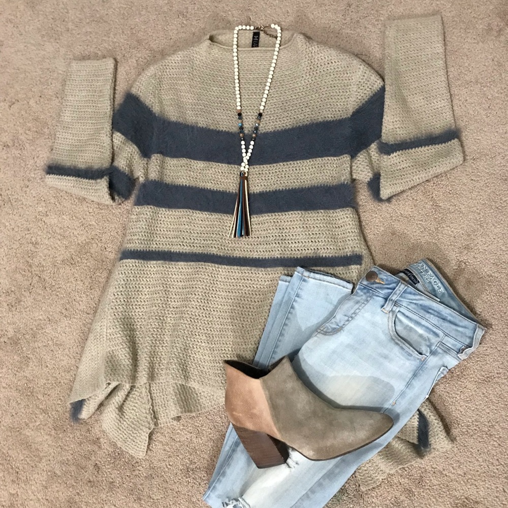 Lapis, boutique sweater,